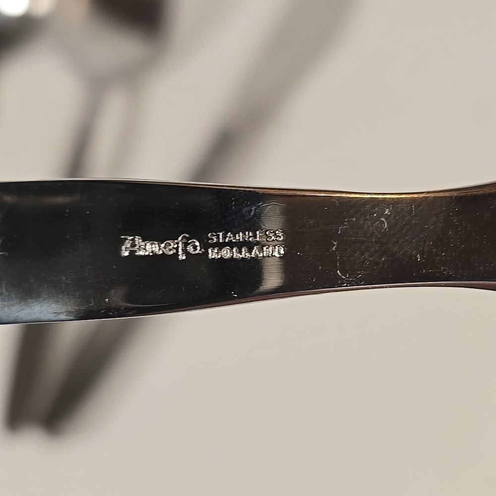Amefa Holland Stainless Flatware Royal Damask Serving Pieces - Picture 5 of 5